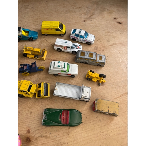 226 - Group Of Vintage Die Cast Cars