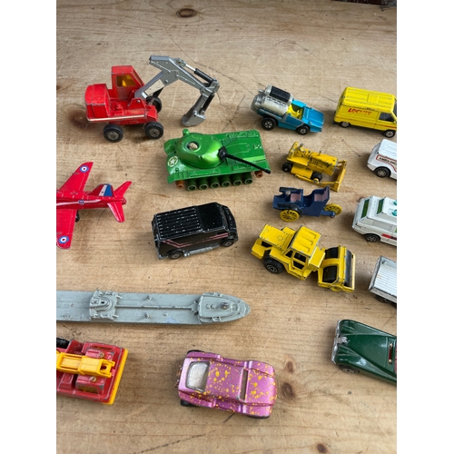 226 - Group Of Vintage Die Cast Cars