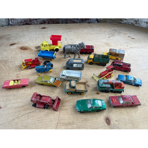 227 - Group Of Vintage Die Cast Cars