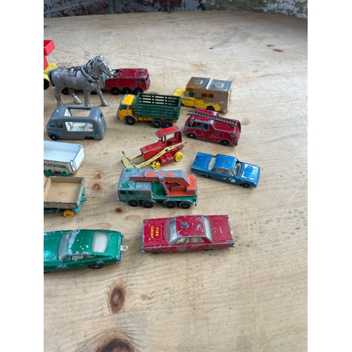 227 - Group Of Vintage Die Cast Cars