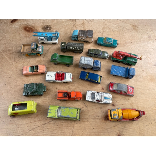 231 - Group Of Vintage Die Cast Cars