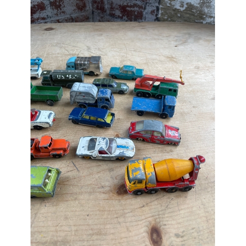 231 - Group Of Vintage Die Cast Cars