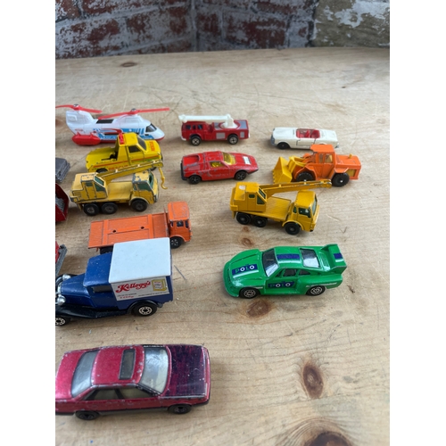 232 - Group Of Vintage Die Cast Cars