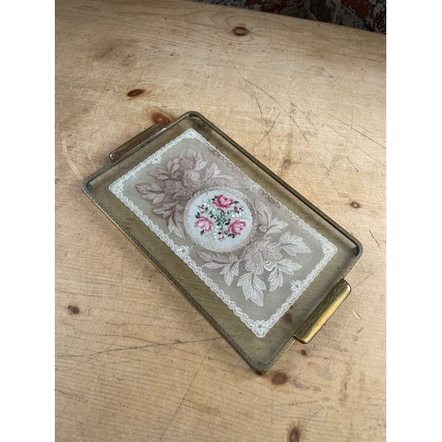 86 - Petitpoint Dressing Table Tray