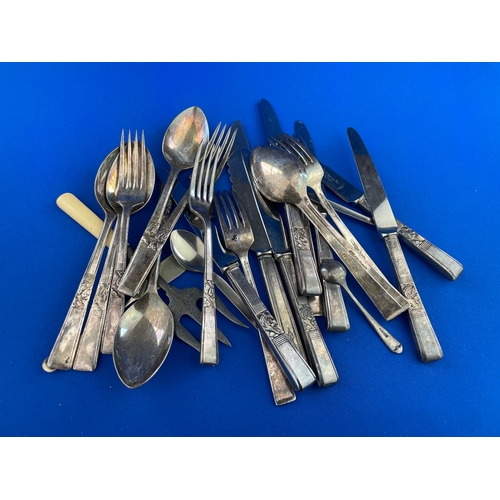 122 - Quality Silver Plated & EPNS Flatware