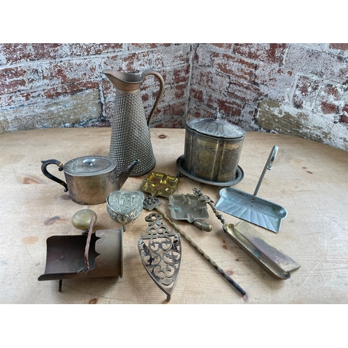 123 - Group Of Vintage Metalware Items Inc. Trench Art