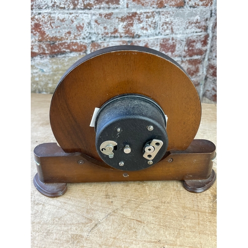 327 - Smiths Wind Up Mantle Clock a/f