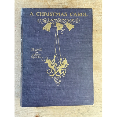 312 - Dickens ~ A Christmas Carol Illustrated By Arthur Rackham 1915  Published By William Heinemann. With... 