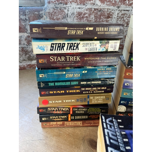 315 - Selection Of Star Trek SciFi Books 50 In Total