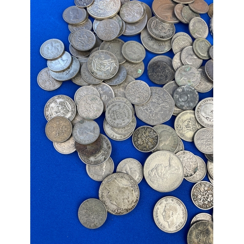 189 - Selection Of Coinage Ranging From Victoria to Elizabeth, Lots Of Silver Content.