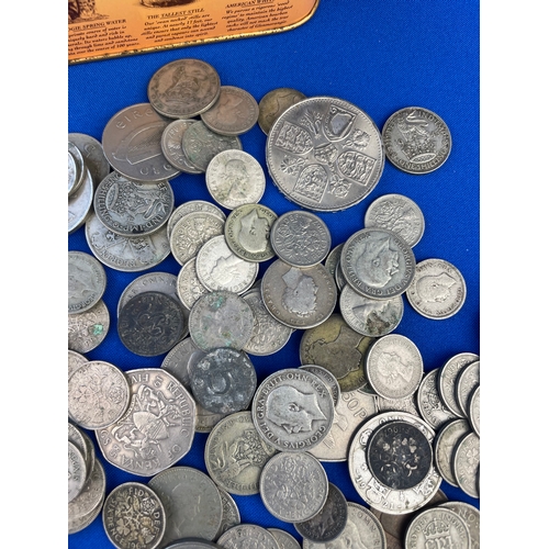 189 - Selection Of Coinage Ranging From Victoria to Elizabeth, Lots Of Silver Content.