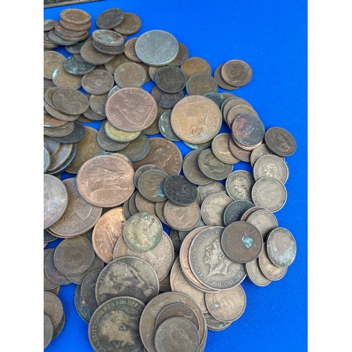 190 - Great Selection Of Coinage Ranging From George III To Elizabeth II In Genuine 1937 Coronation Tin.