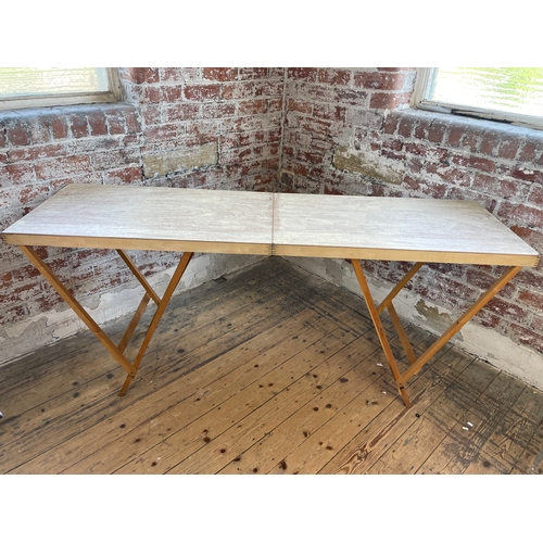 379 - Vintage Folding Pasting Table