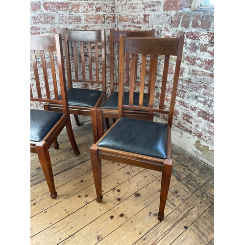 389 - Four Good Quality Vintage Wooden Dining Chairs