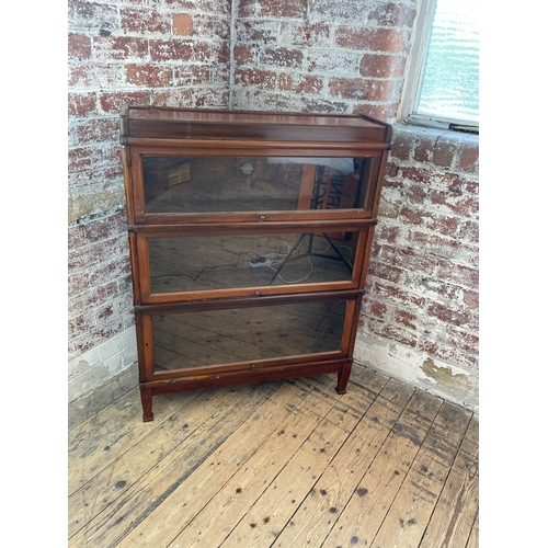 392 - Globe Wernicke Sectional Barristers Bookcase. Some Attention Needed