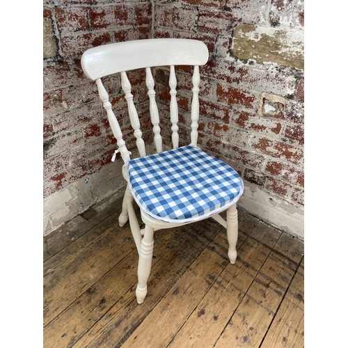 399 - Painted Pine Kitchen Chair