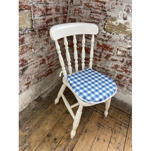 399 - Painted Pine Kitchen Chair