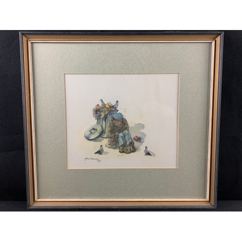 289 - Albin Trowski Watercolour - Framed and Glazed