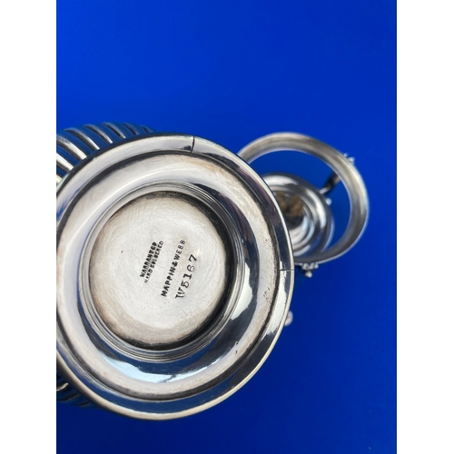 162 - Small Mappin & Webb Silver Plated Spirit Kettle