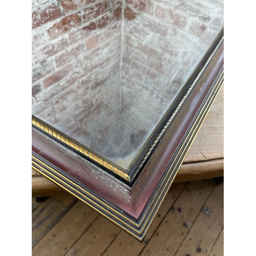 423 - Framed Bevelled Edge Mirror