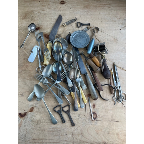 154 - Quality Vintage Flatware & Bottle Openers