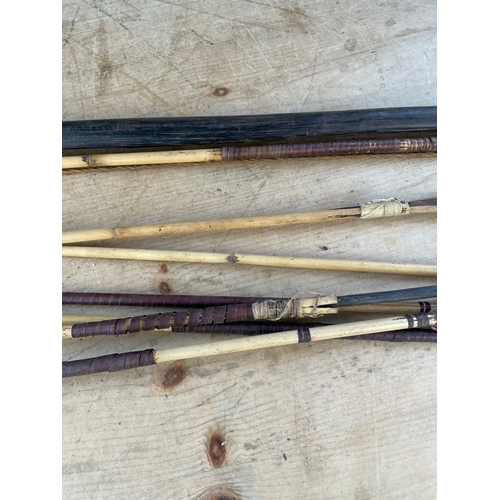 148 - Vintage Tribal Bow & Bamboo Arrows