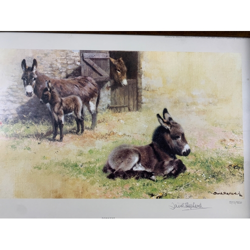 299 - David Shepherd, A Trio of Limite and Artist Signed Prints, 