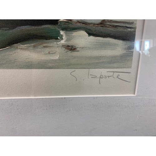 148 - Georges Laporte Limited Signed Print 132/175 - 51 x 46cm to frame