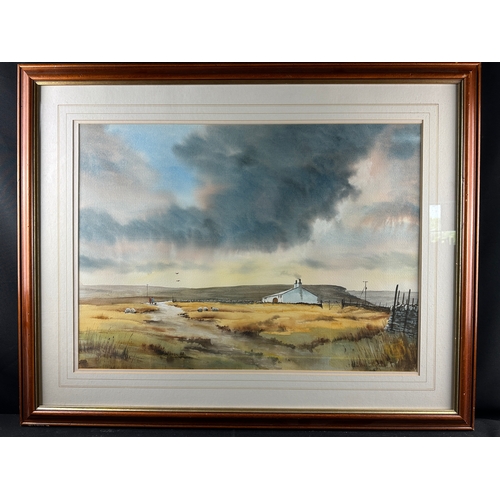 93 - A. Graven (?) Large Watercolour - 98 x 79 to frame