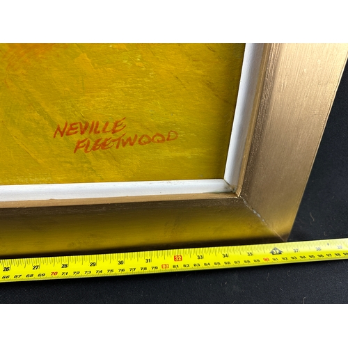 15 - Neville Fleetwood Large Acrylic on Board