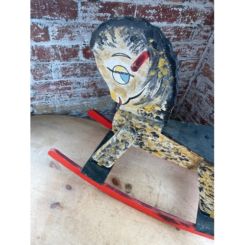 89 - Vintage Painted Rocking Horse