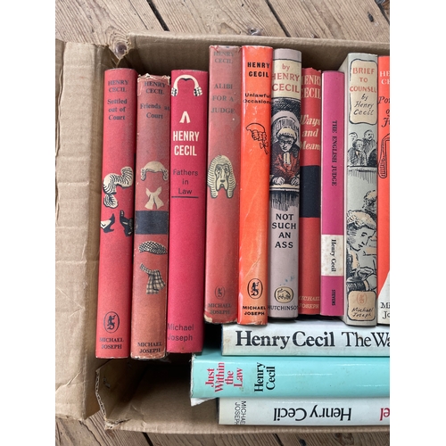 432 - 30 Henry Cecil Vintage Hardback Books