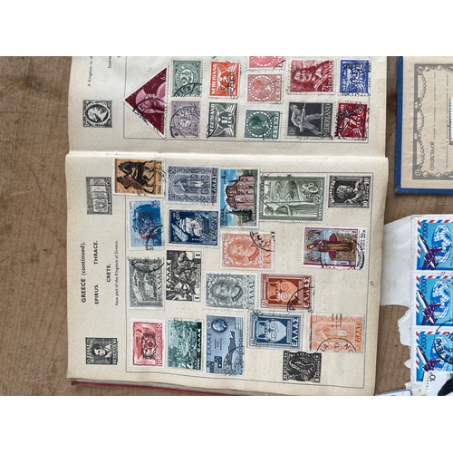 331 - Stamp Album Of Vintage Worldwide Stamps