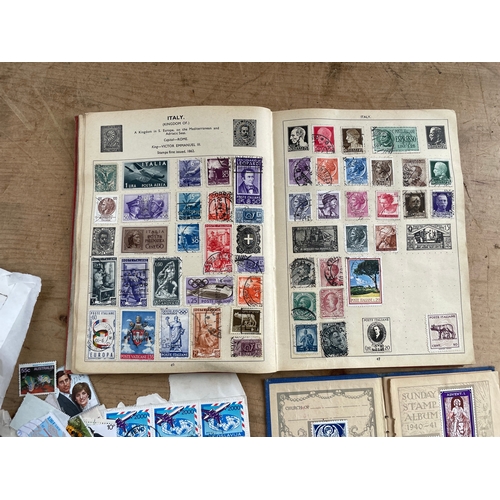 331 - Stamp Album Of Vintage Worldwide Stamps