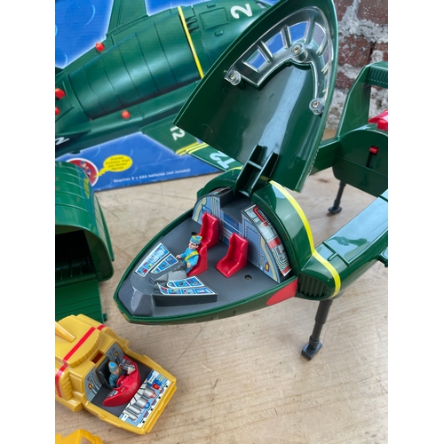 91 - Vintage Thunderbirds Thunderbird 2 Electronic Playset With Box. Complete & Working.