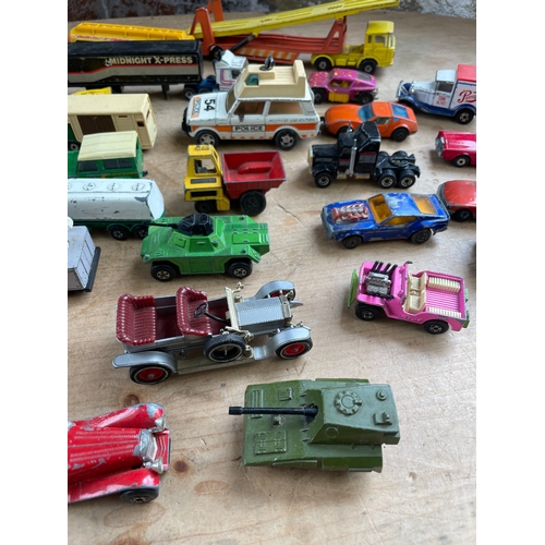 101 - Vintage Matchbox Die Cast Cars & Vehicles