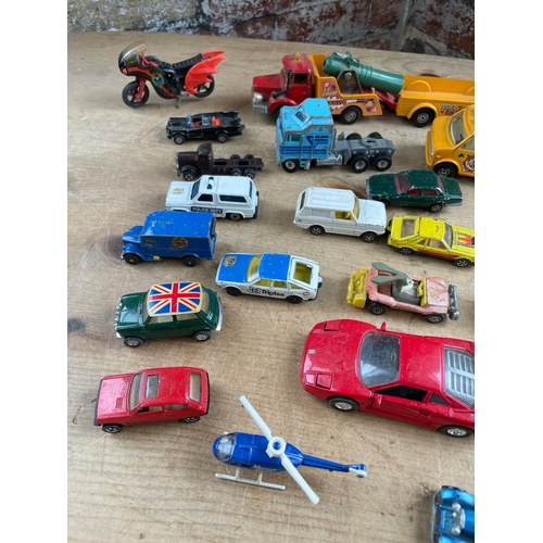 102 - Vintage Corgi, Hotwheels & Other Die Cast Cars