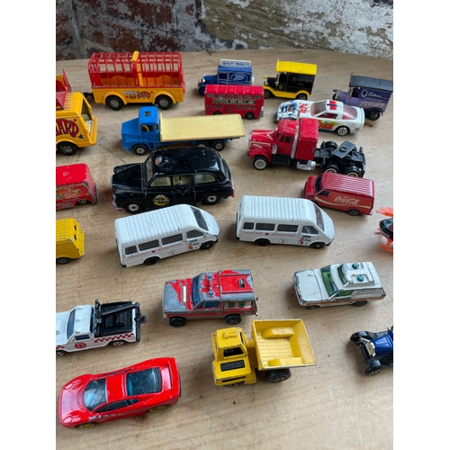 102 - Vintage Corgi, Hotwheels & Other Die Cast Cars