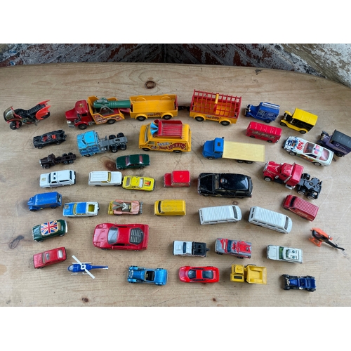 102 - Vintage Corgi, Hotwheels & Other Die Cast Cars