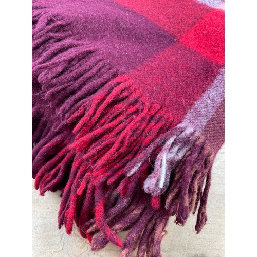 302 - 100% English Lambs Wool Blanket