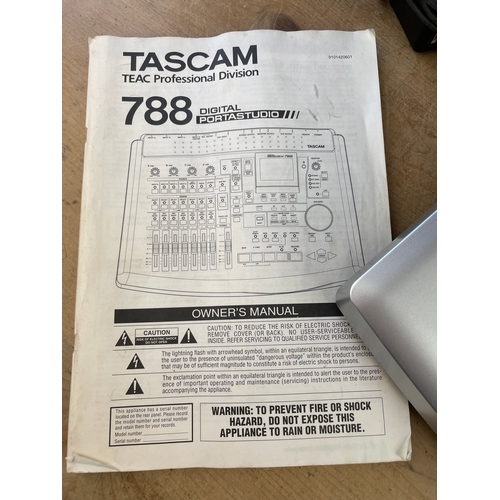 425 - Tascam TEAC Professional Division 788 Digital Portastudio, Audio Recording Equipment.