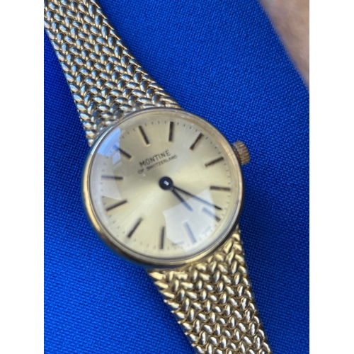 35 - Vintage Ladies watches Inc Montaine, Working.