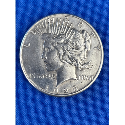 57 - 1923 San Fransisco Mint, Silver Peace Dollar