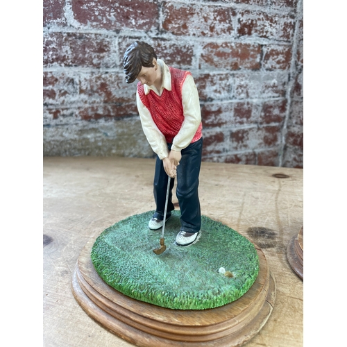 238 - Two Golfing Figures