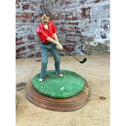 238 - Two Golfing Figures