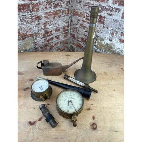 244 - Vintage Railway Instruments & Items. Railwayana Interest.