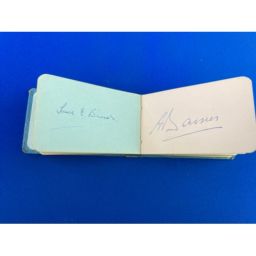 289 - Vintage Autograph Book Containing Signatures From, Neil Diamond, Les Dawson, Halifax RFL Players, Yo... 