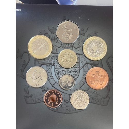 44 - The Royal Mint Brilliant Uncirculated Coin Sets. 25 Year Run From 1984 to 2008.