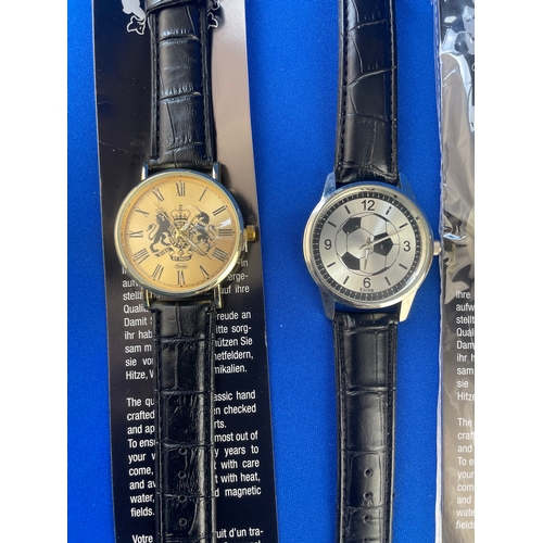 34 - Four Dress Watches