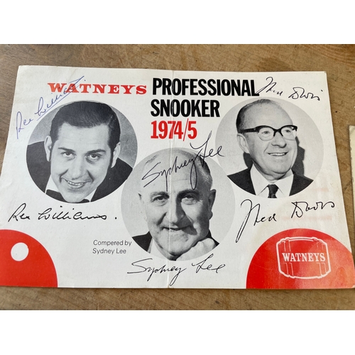 274 - Collection Of Autographs Inc. The Shadows, 1953 England Cricket Team, Joe Harvey, Sydney Lee, Rex Wi... 